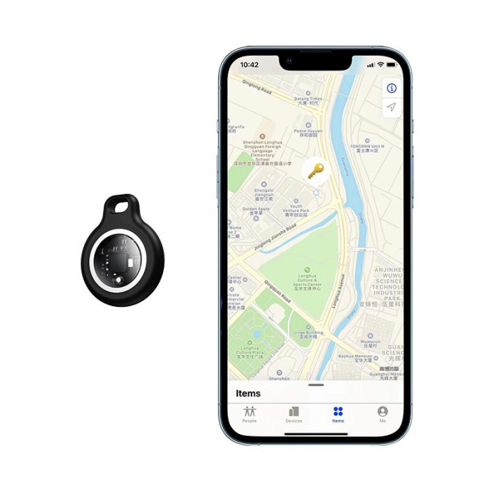 Пошуковий трекер 4 шт HOCO E91 IOS Black
