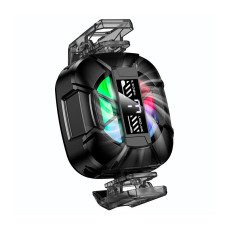 Куллер для телефону HOCO GA5 до 7", RGB, Black