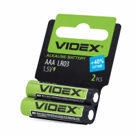 Батарейки 2 шт Videx LR03 тип AAA