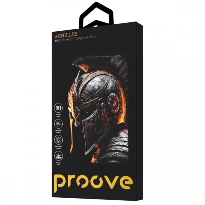 Захисне скло для смартфону Proove Achilles iPhone 17 Pro Max Black