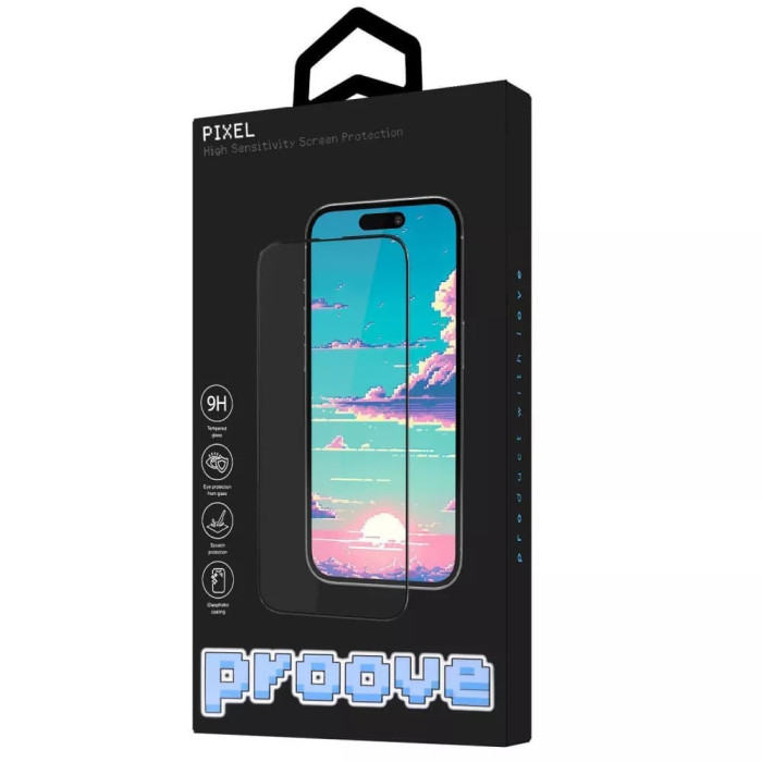 Захисне скло для смартфону Proove Pixel iPhone 17/16 Pro Black