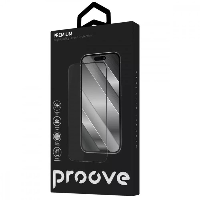 Захисне скло для смартфону Proove Premium iPhone 17 Pro Max Black