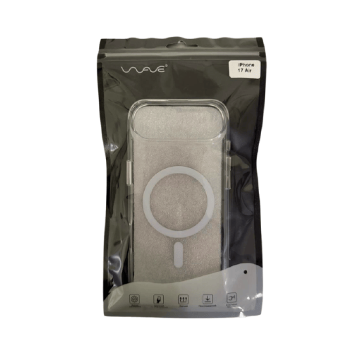 Чехол для смартфона WAVE IP17 Air MagSafe iPhone 17 Air, Transparent