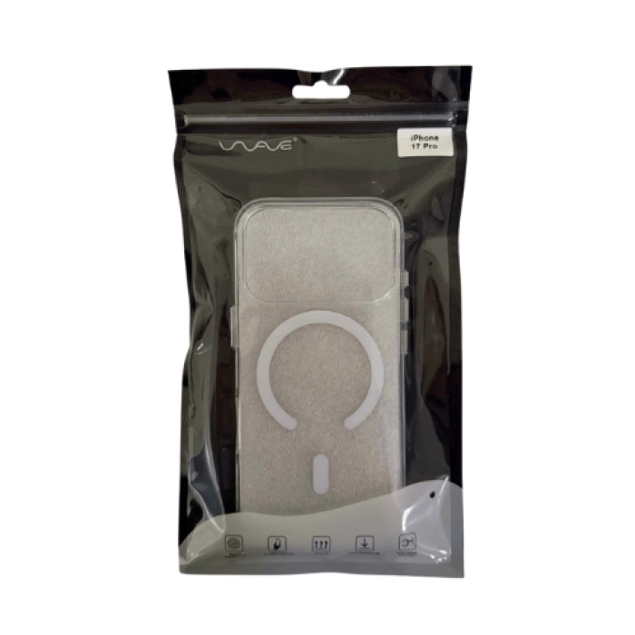 Чохол для смартфону WAVE IP17 Pro MagSafe iPhone 17 Pro, Transparent