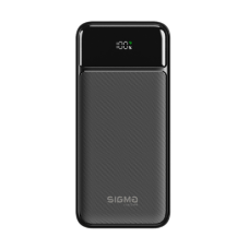 Повербанк Sigma mobile X-power SI30A4QL 30000mAh, Type-C / 2 х USB / 22.5W / 3A, Black
