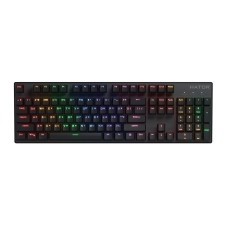 Игровая проводная клавиатура HATOR Icefall Mecha Rainbow HTK104UA Black