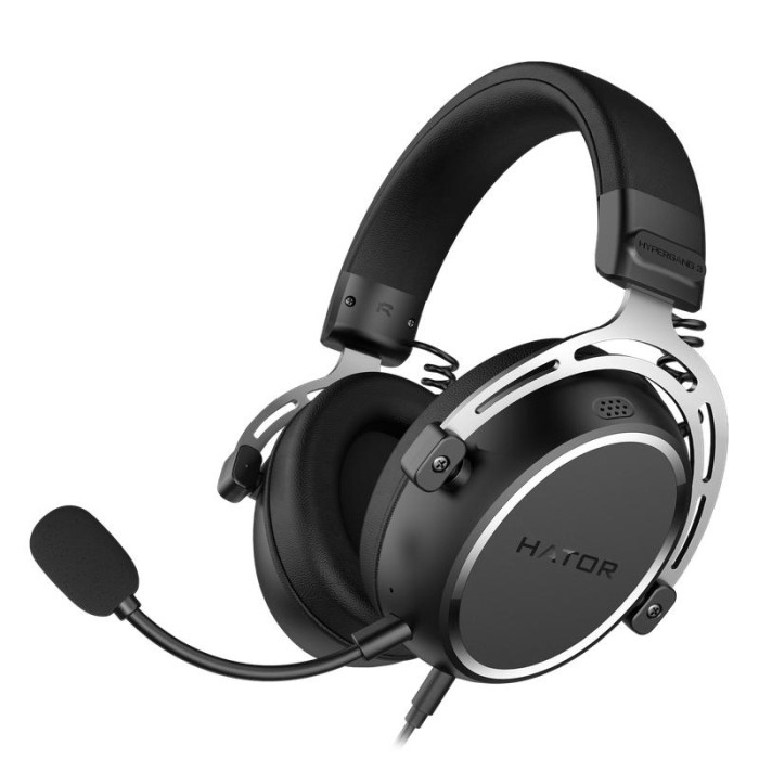 Накладные игровые наушники HATOR HYPERGANG 3 Hi-Res ESH05 Black