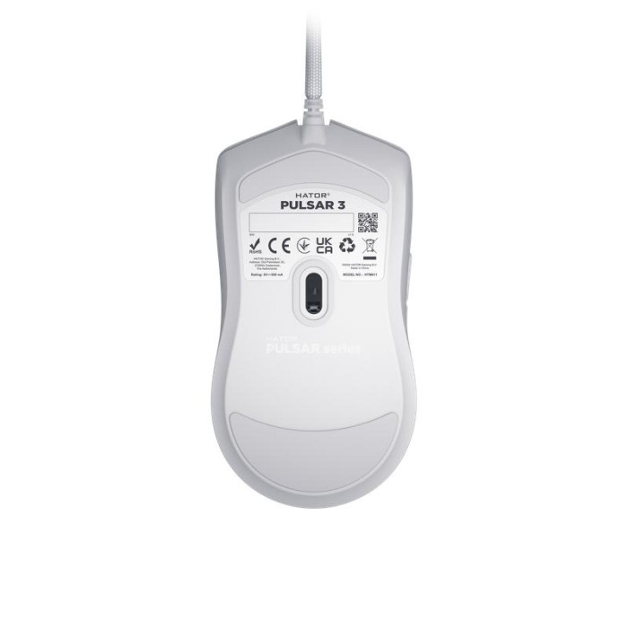Проводная мышь игровая HATOR Pulsar 3 HTM611 White