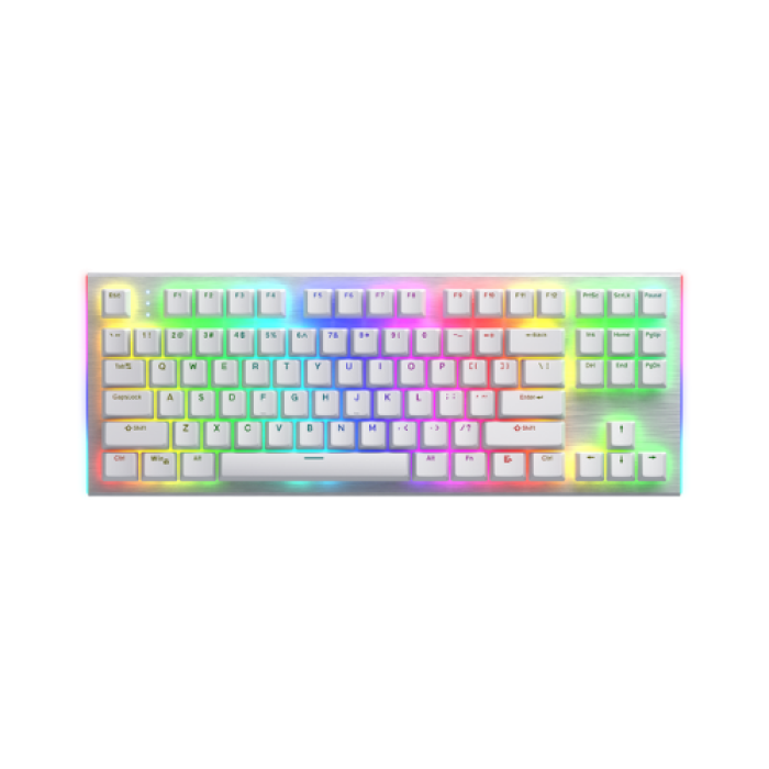 Игровая проводная клавиатура HATOR Gravity X TKL orange HTK551UA White