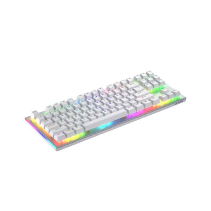 Игровая проводная клавиатура HATOR Gravity X TKL orange HTK551UA White