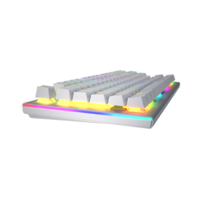 Игровая проводная клавиатура HATOR Gravity X TKL orange HTK551UA White