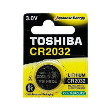 Батарейка 1 шт Toshiba CR2032 Silver