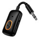 Аудіоадаптер HOCO E151 AUX / BT5.4 Black
