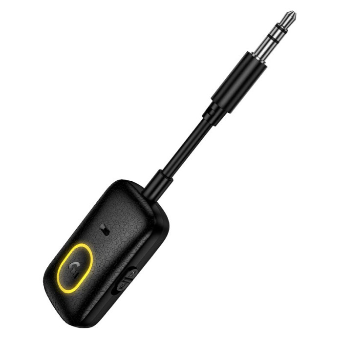 Аудіоадаптер HOCO E151 AUX / BT5.4 Black