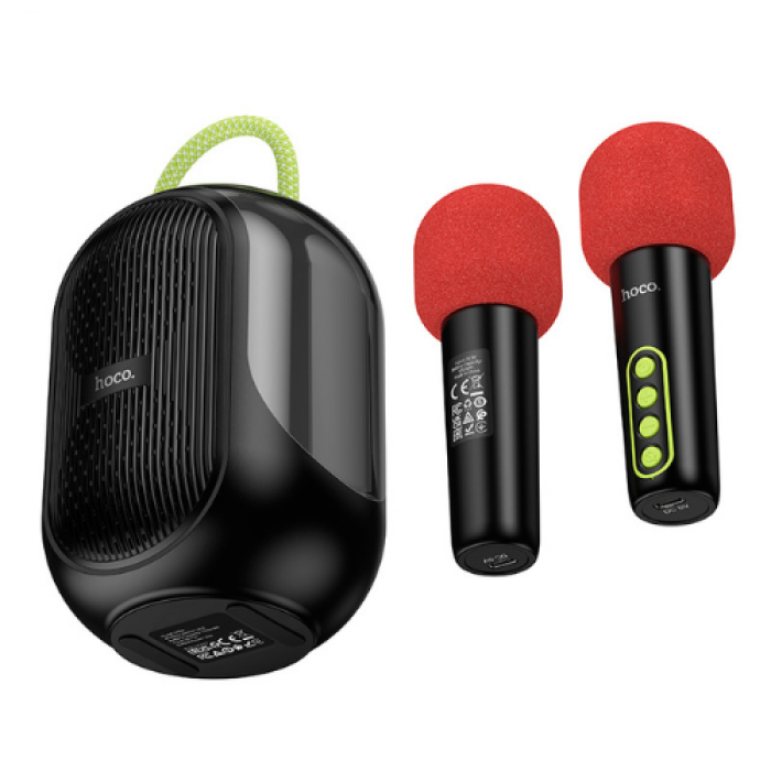 Караоке-колонка HOCO DS68 BT6 TF / AUX / BT / TWS, 10W, 3 ч Black