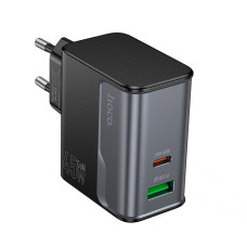 Мережевий зарядний пристрій Hoco CS74A 45W Black