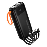 Повербанк Hoco J151A 20000mAh, Type-C / Lightning / USB / Micro USB / 10W / 2A Black