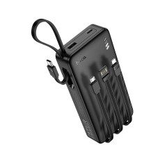 Повербанк Hoco J146A 20000mAh, Type-C / Lightning / USB / Micro USB / 2A Black