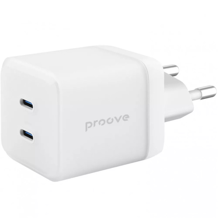 Сетевое зарядное устройство Proove Pure GaN Max 67W White