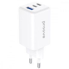 Мережевий зарядний пристрій Proove Pocket GaN 65W White 