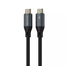 Кабель Proove PowerFull Type-C to Type-C 100W 1.5 m Black