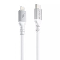 Кабель Proove ReGen Silicone Type-C to Lightning 27W 2 m White