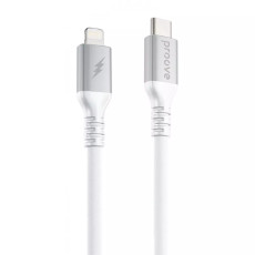 Кабель Proove ReGen Silicone Type-C to Lightning 27W 2 m White