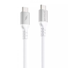 Кабель Proove ReGen Silicone Type-C to Type-C 60W 2 m White