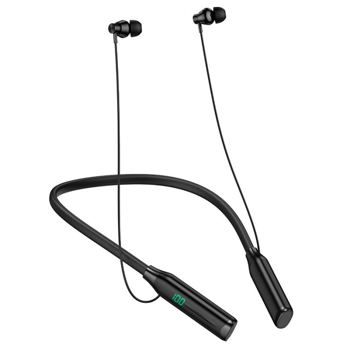 Вакуумні навушники HOCO ES62 Plus Black